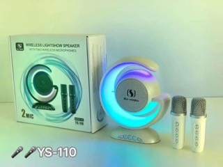 accesorios para electronica - Altavoz portátil Bocina TWS con 2 micrófonos inalámbricos bluetooth  0