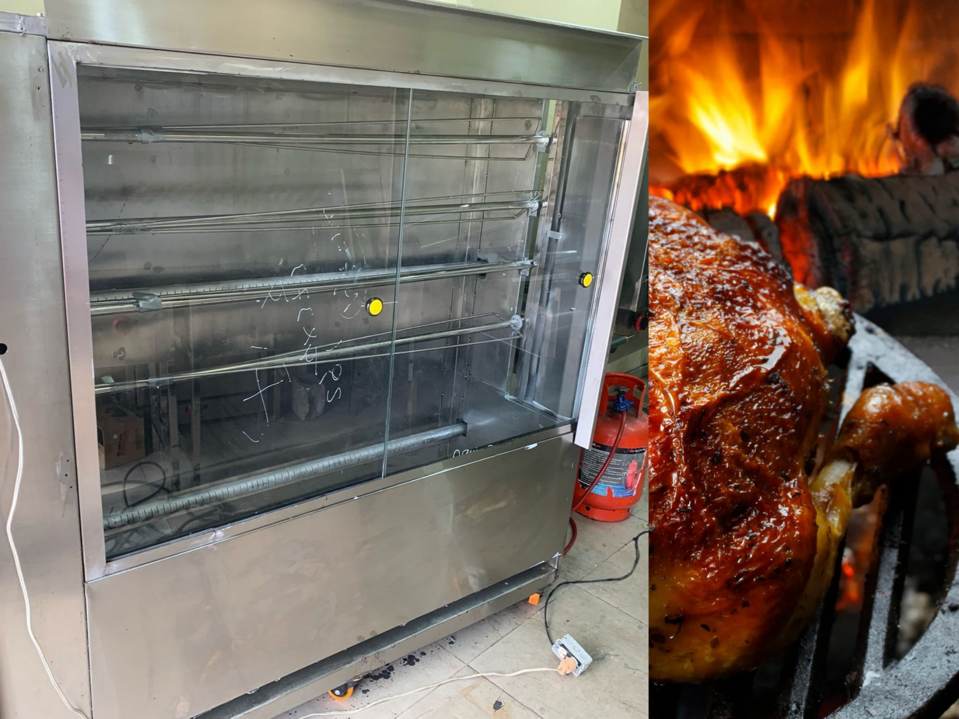 equipos profesionales - ROSTIZADOR DE 36 A 40 POLLOS OFERTA 1