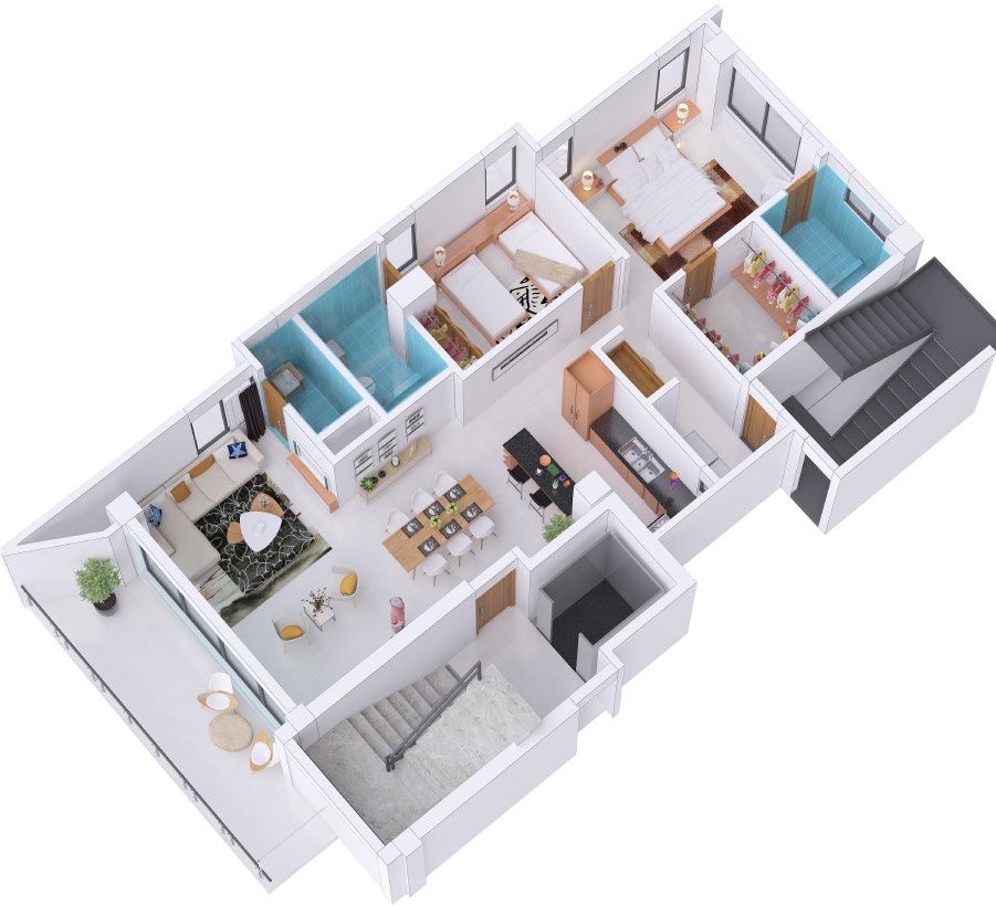 apartamentos - Apartamento en construcción de venta en La Esmeralda 3