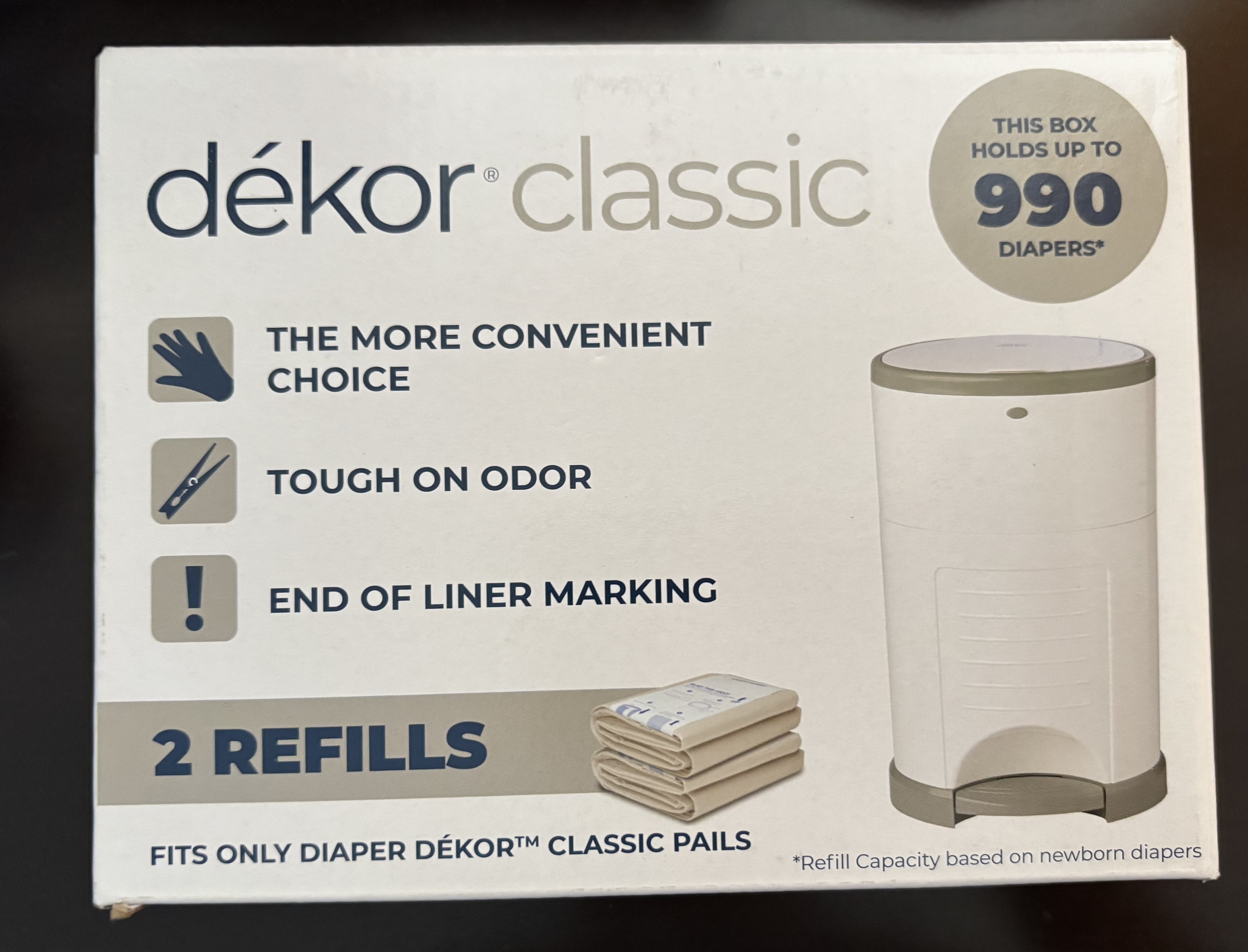 accesorios - Fundas Dekor Classic para zafacon de pañales 0