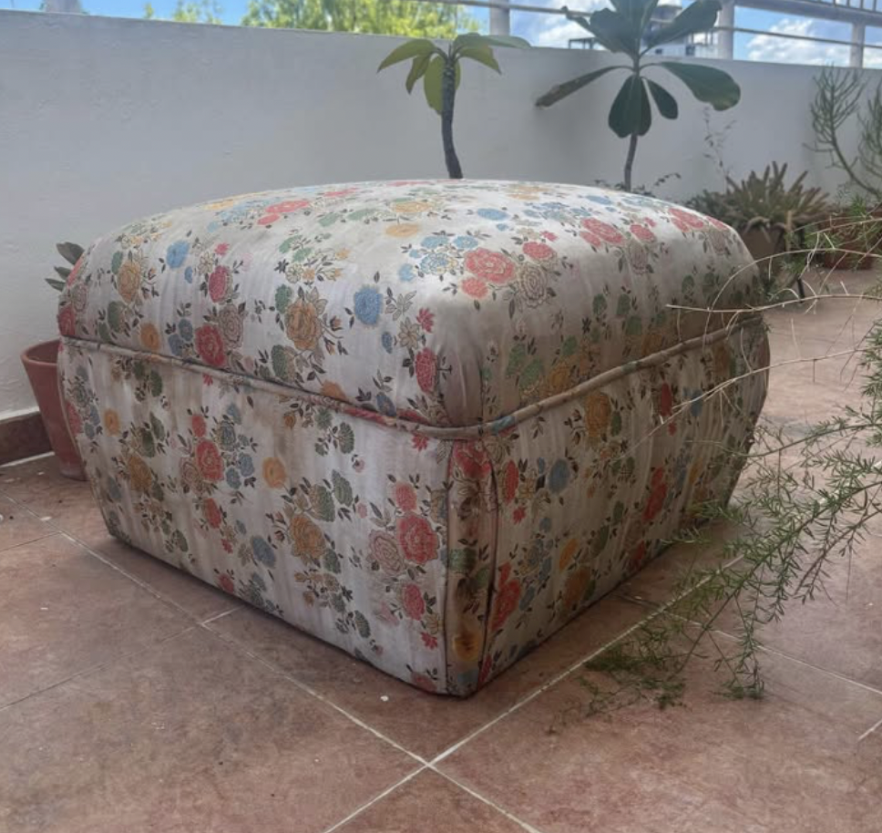 muebles y colchones - Ottoman floral
