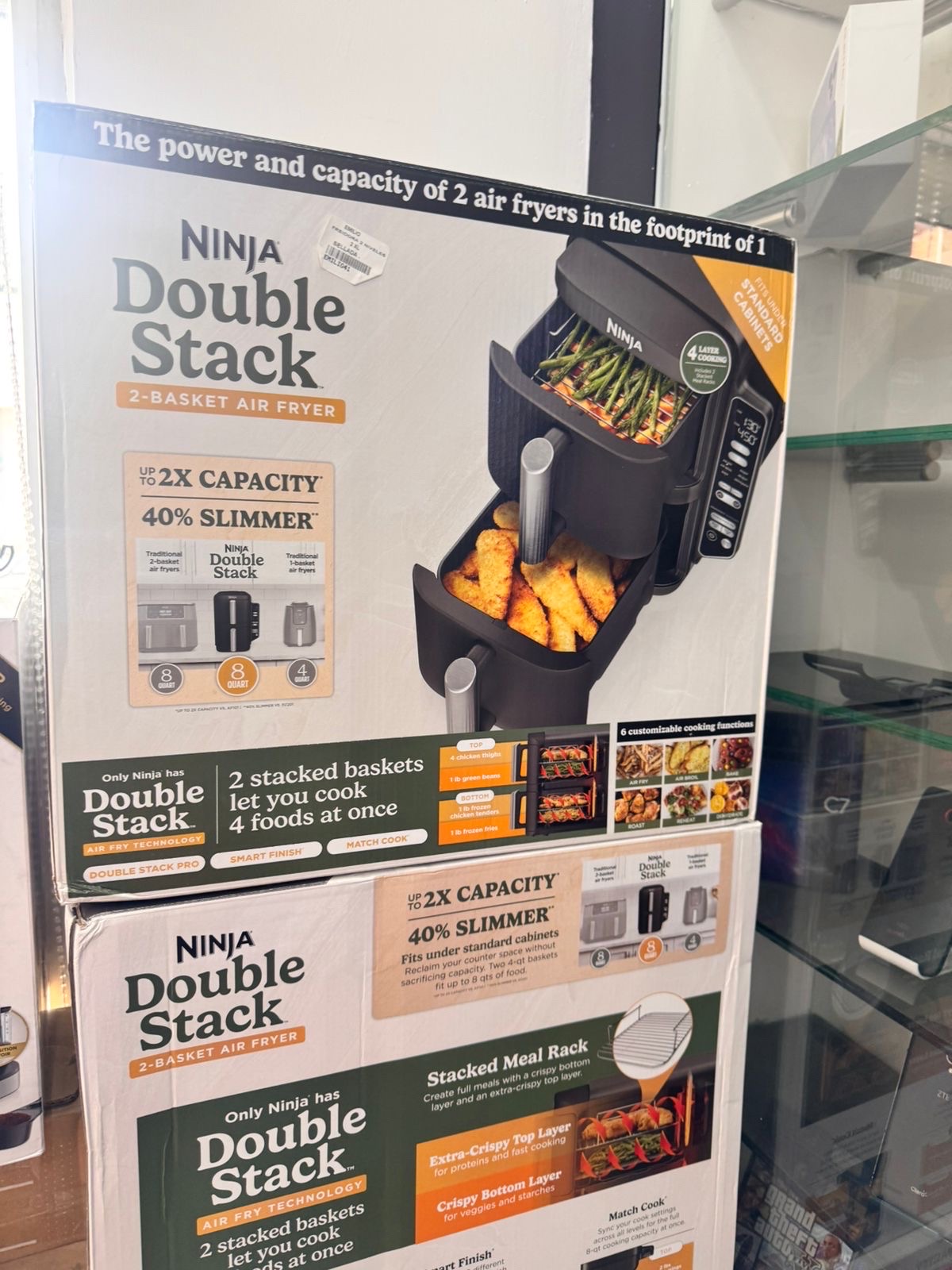 electrodomesticos - Airfriyers Ninja Double Stack 8 Cuartos último Modelo