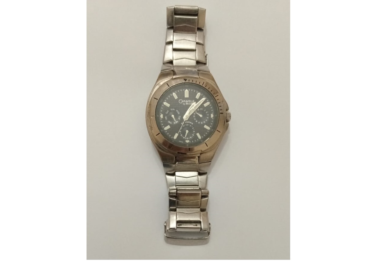 joyas, relojes y accesorios - RELOJ CARAVELLE DE BULOVA 43C08 ORIGINAL USADO