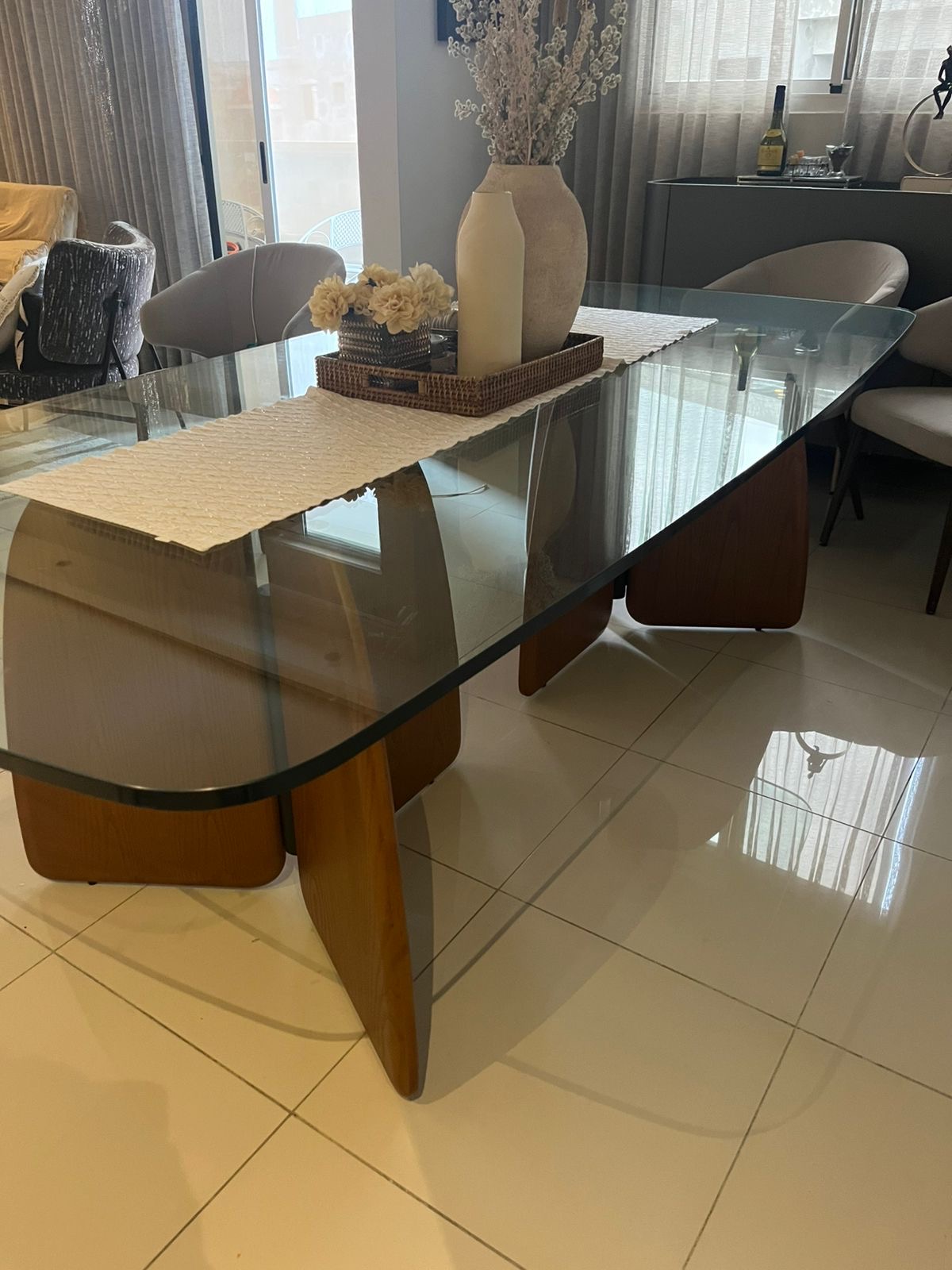 muebles y colchones - MESA COMEDOR ILUMEL 6 u 8 COMENSALES 2
