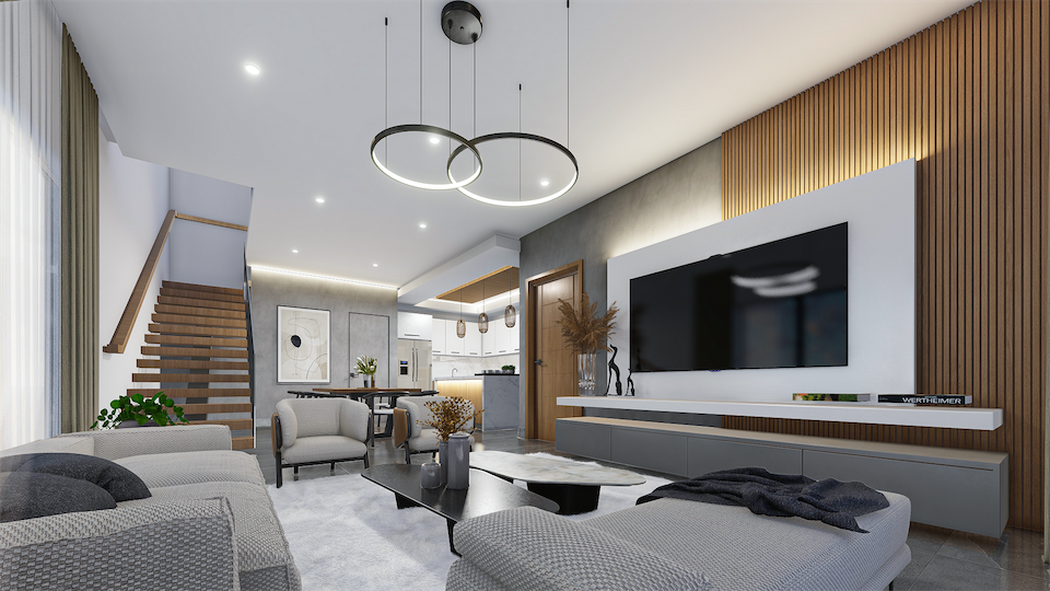 casas vacacionales y villas - Venta de villas en punta cana con jacuzzi incluido entrega marzo 2025 5