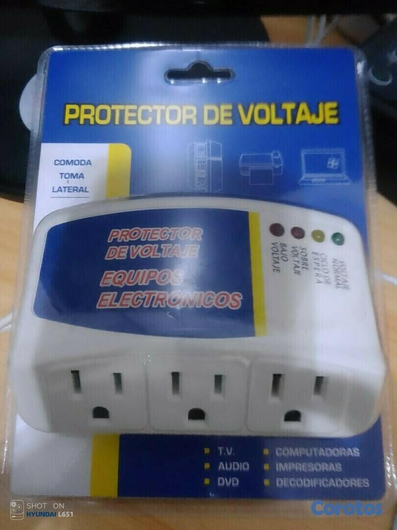 herramientas, jardines y exterior - PROTECTOR DE VOLTAJE 3 CONECTORES N010-E 2