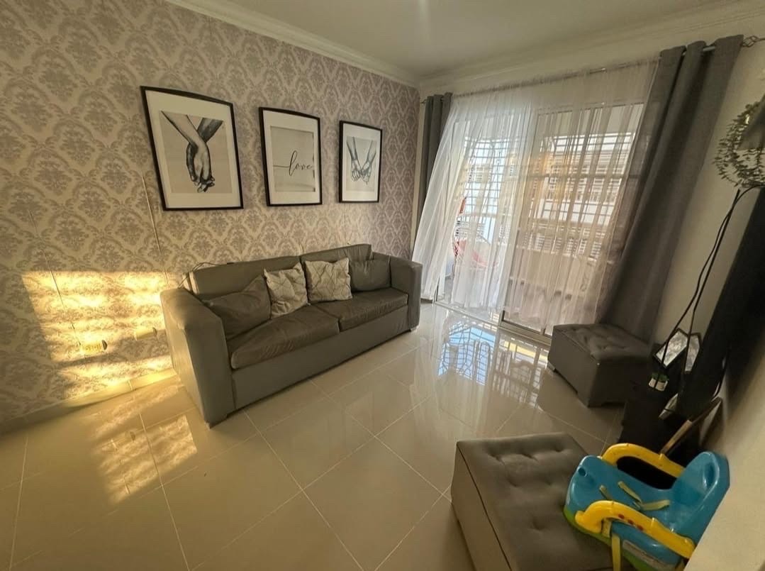 apartamentos - venta de apartamento en la autopista de san isidro con 96mts 3er nivel  5