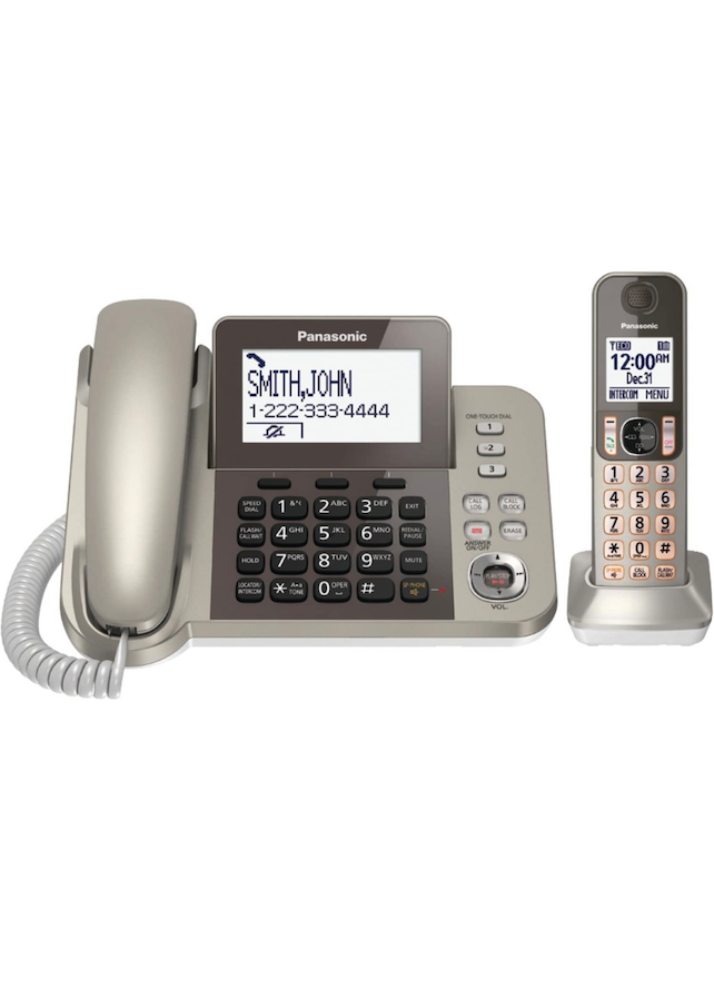 celulares y tabletas - Panasonic KXTGF350N Dect 1-Handset teléfono fijo 1
