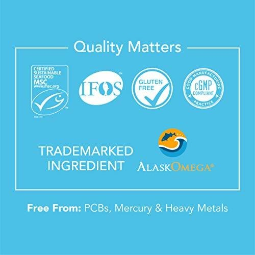 Salud y Equipamiento Médico - Aceite De Pescado Omega-3  Salvaje De Alaska 4