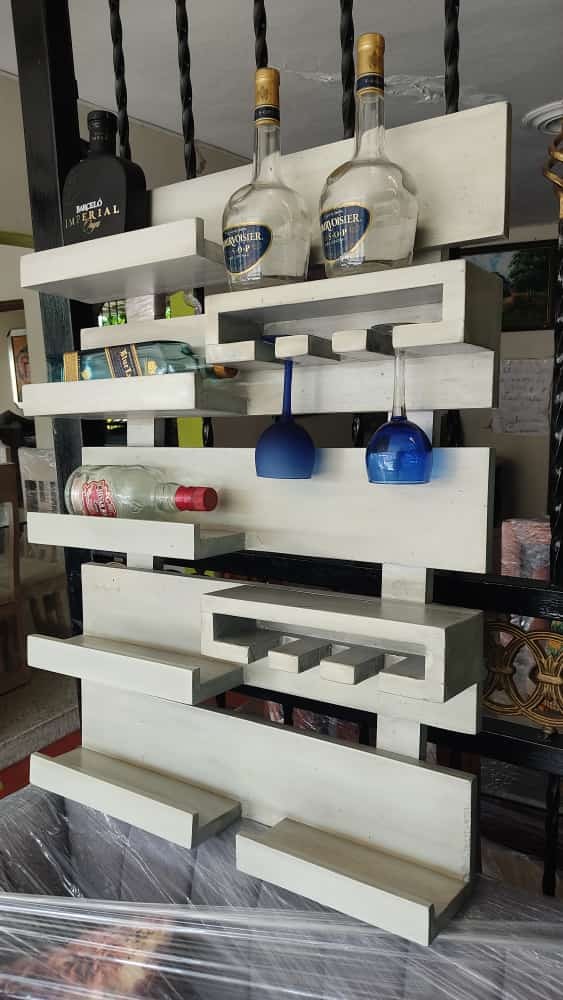 decoración y accesorios - Vinera moderna en caoba
10 años de garantia 1