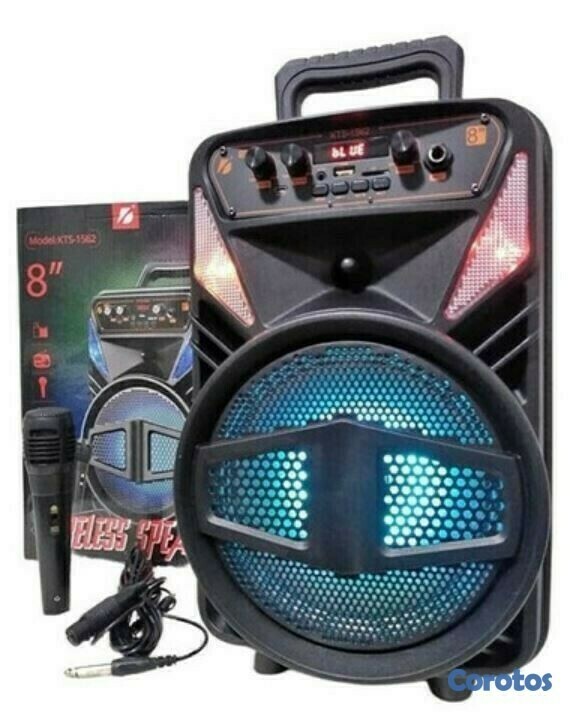 camaras y audio - Bocina inalambrica de 8 pulgadas kts-1562 1