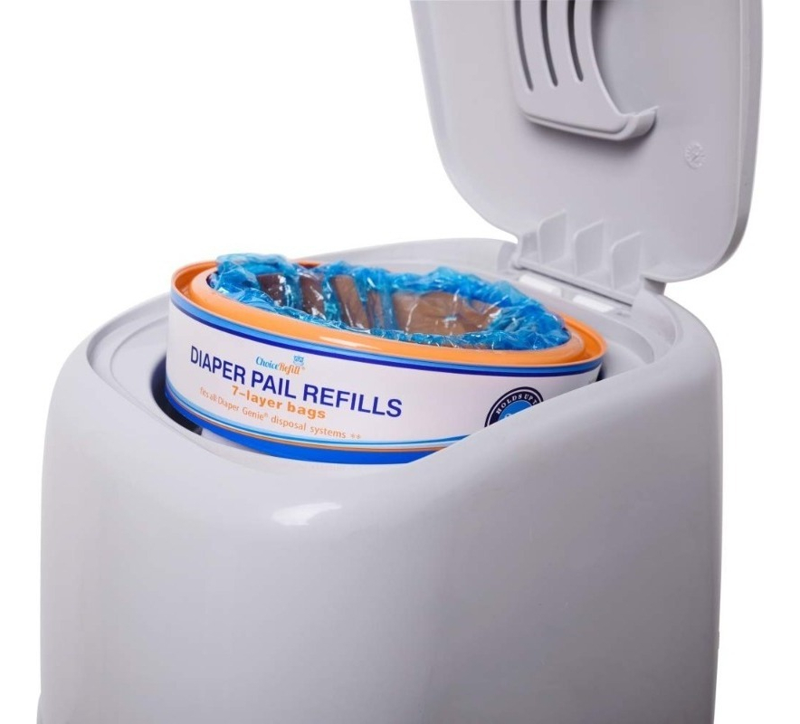 Salud y Equipamiento Médico - Choicerefill Compatible Con Diaper Genie Pails 4pack 1080 Co 3