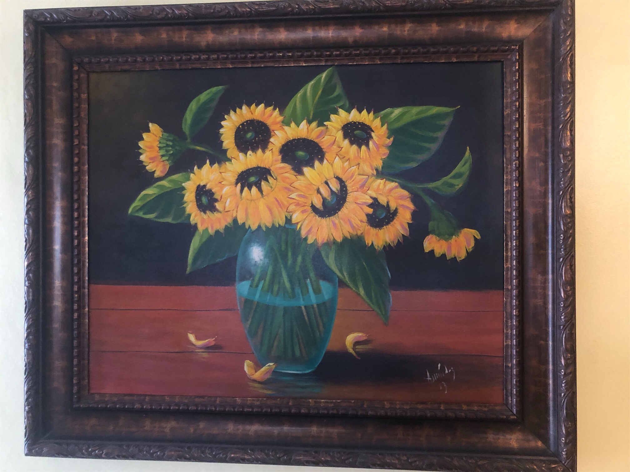 decoración y accesorios - Cuadro de Girasoles  0