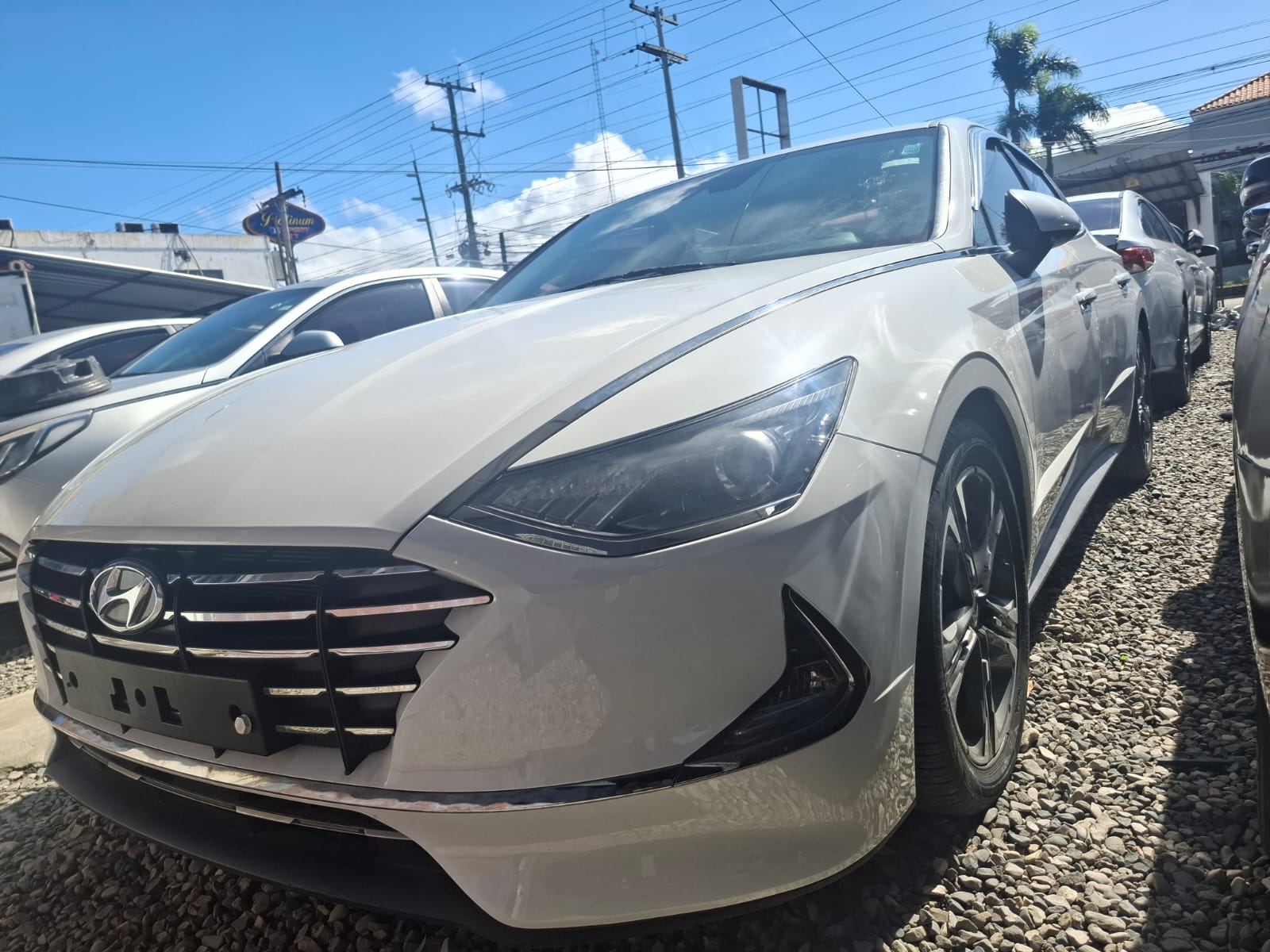 carros - HYUNDAI SONATA DN8 CAJA NUEVA 2020 BLANCO