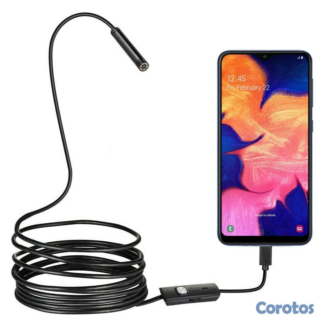 otros electronicos - Camara Endoscopica USB Boroscopio Camara de inspeccion Android endoscopio 2 mts 5