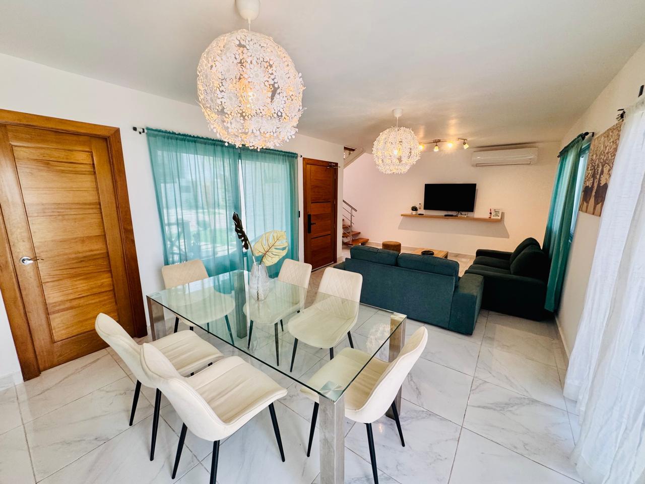casas vacacionales y villas - Se RENTA hermosa VILLA amueblada y climatizada 6