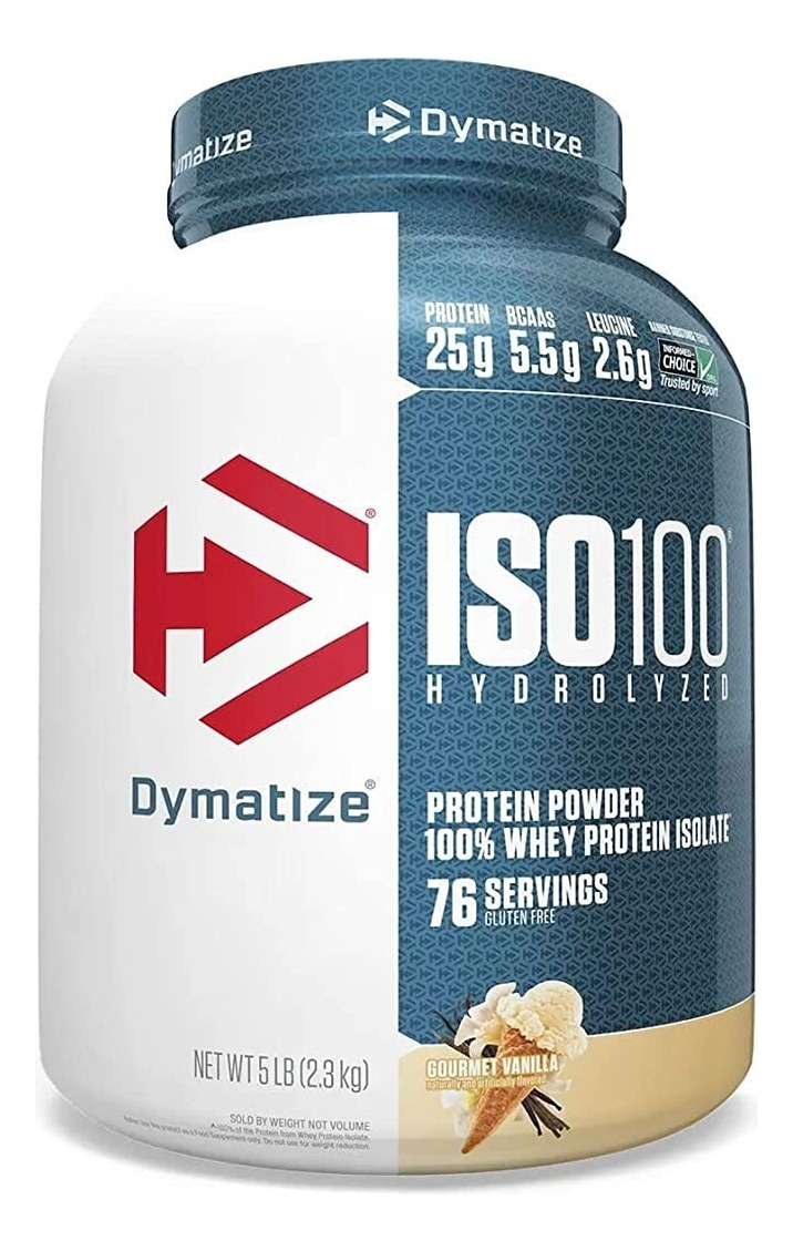 Salud y Equipamiento Médico - Proteina Iso 100 Vainilla 5 Lb 0