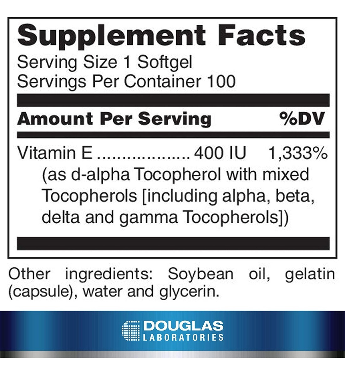 Salud y Equipamiento Médico - Vitamina E Douglas Laboratories 1