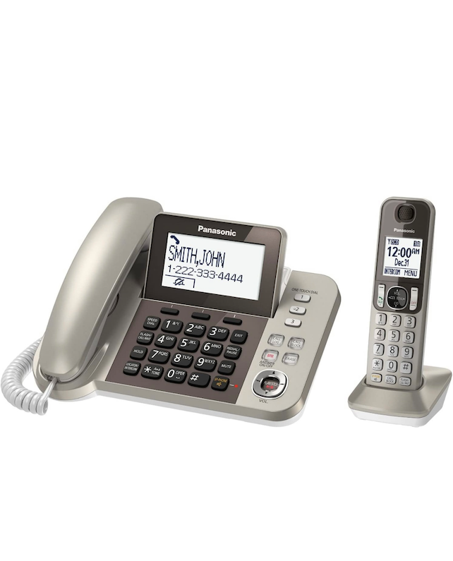 celulares y tabletas - Panasonic KXTGF350N Dect 1-Handset teléfono fijo 2