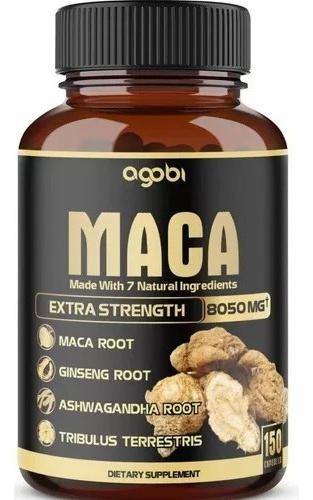 Salud y Equipamiento Médico - Maca 8050mg 150cps - Agobi - Unidad 0