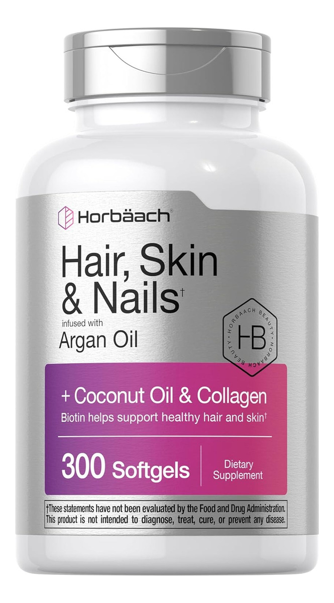 Salud y Equipamiento Médico - Vitaminas Piel, Uñas Y Cabello 300 Cap Horbaach
