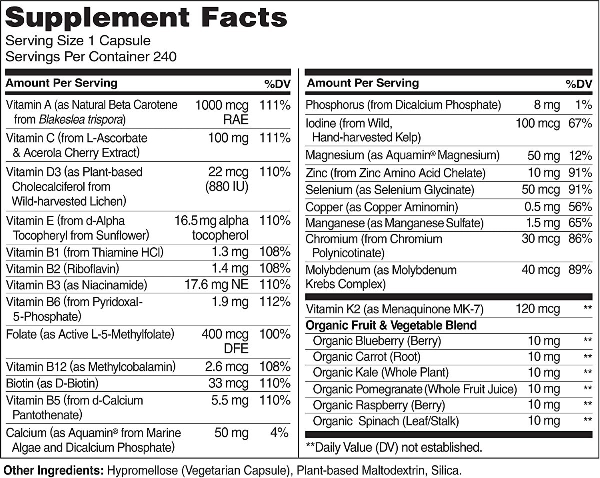Salud y Equipamiento Médico - Multivitaminico Naturelo 240cap 1