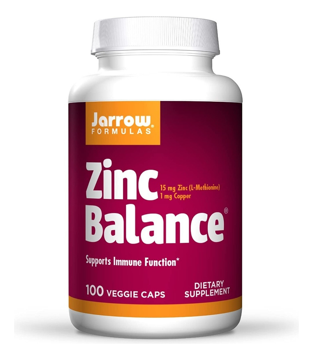 Salud y Equipamiento Médico - Zinc 100 Cap Jarrow Formulas - Unidad 1