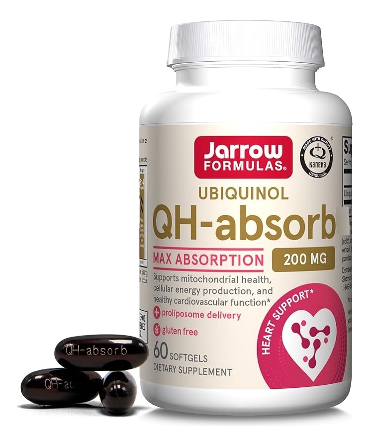 Salud y Equipamiento Médico - Qh Ubiquinol 60caps Jarrow - Unida - Unidad A $5115