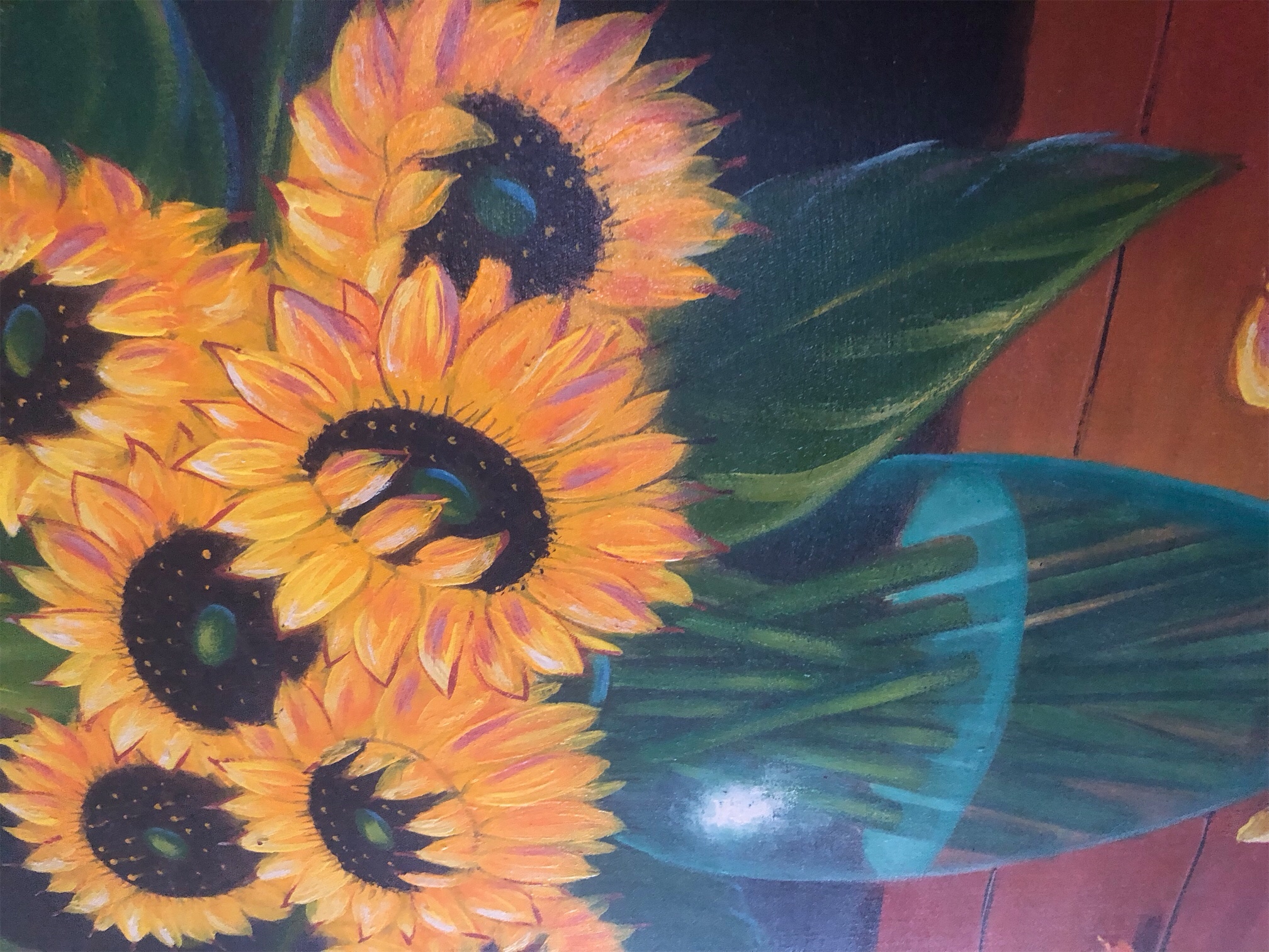decoración y accesorios - Cuadro de Girasoles  1
