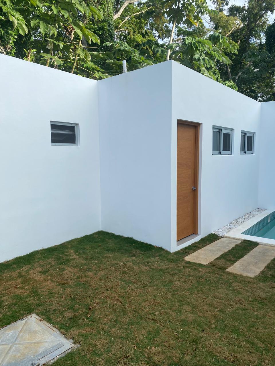 casas vacacionales y villas - Townhouse Villa en Las Terrenas, a  600 Mts. de Playa Ballenas, 2 niveles, Pisci 4