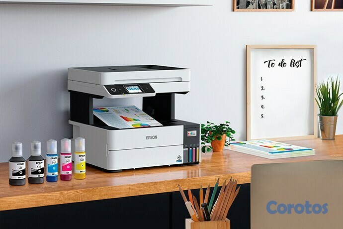 impresoras y scanners - MULTIFUNCIONAL EPSON BOTELLA DE TINTA DE FABRICA ECOTANK L6490 2