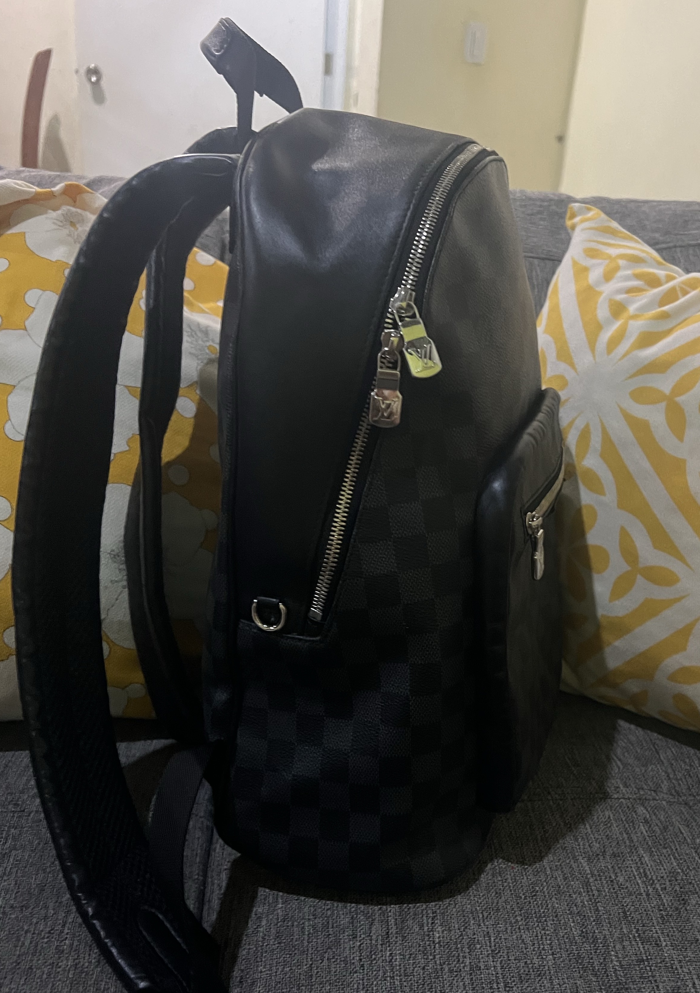 carteras y maletas - Louis Vuitton Mochila original  2
