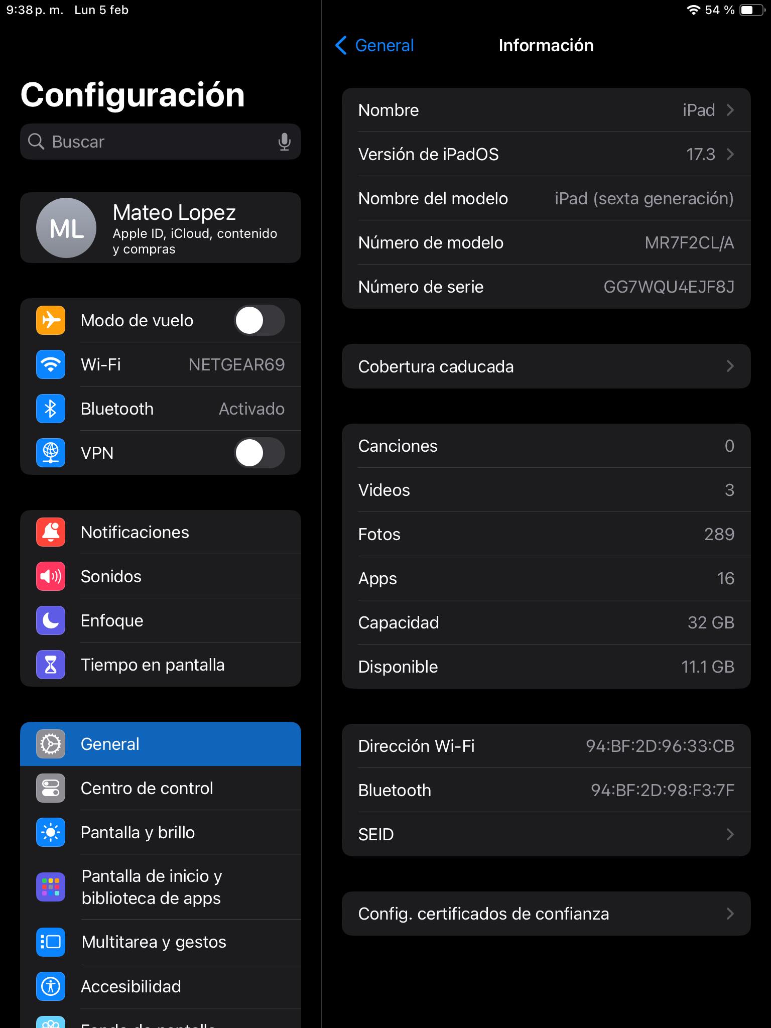 celulares y tabletas - iPad 6ta generación  3