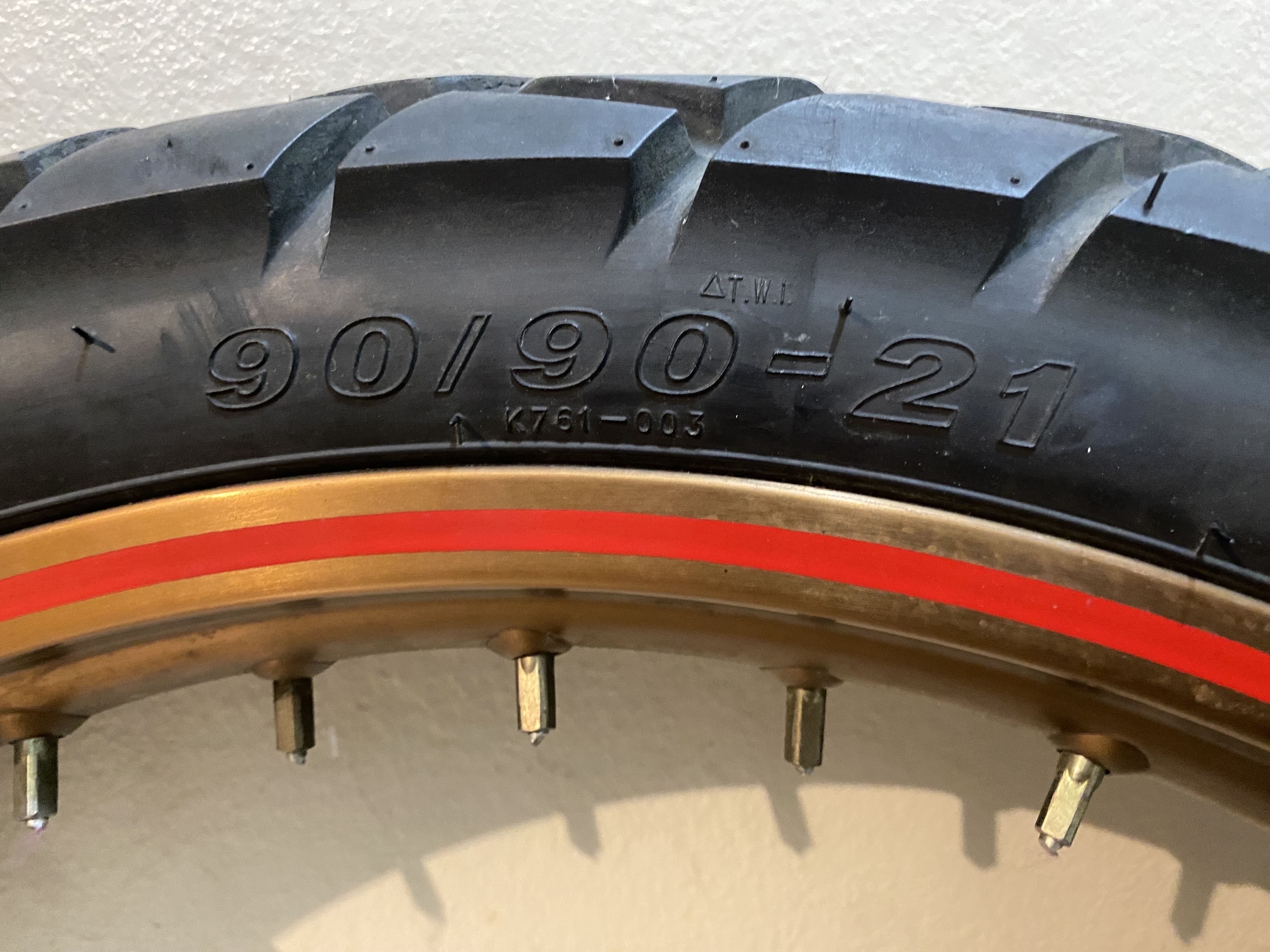 motores y pasolas - Aros Dual sport 2.15x21 & 3.00x18 1