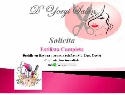 empleos disponibles - Estilista comple con experiencia contratación inmediata salón ubicado en Bayona  0