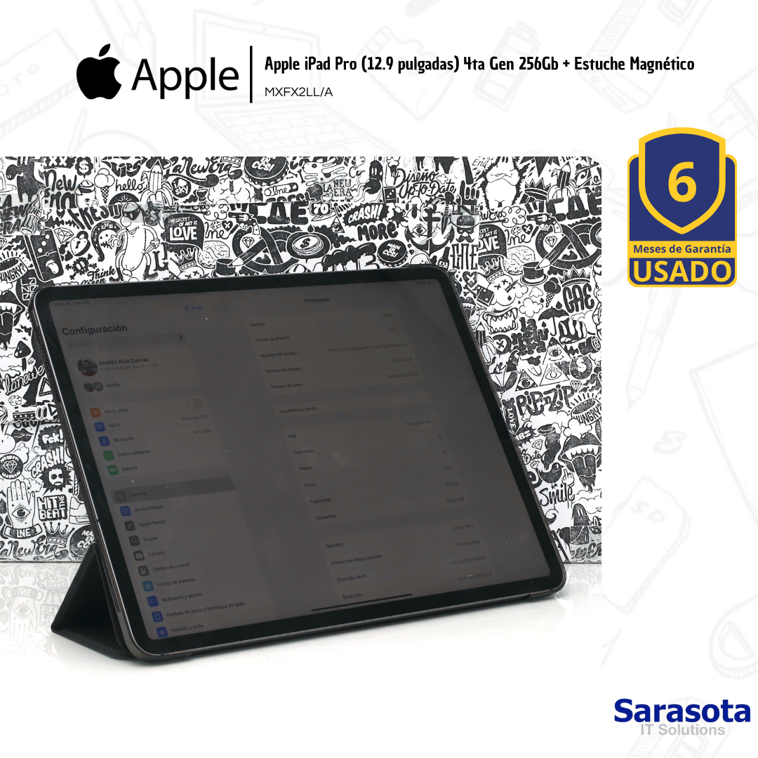 accesorios para electronica - Apple iPad Pro (12.9 pulgadas) 4ta Gen 256Gb  0
