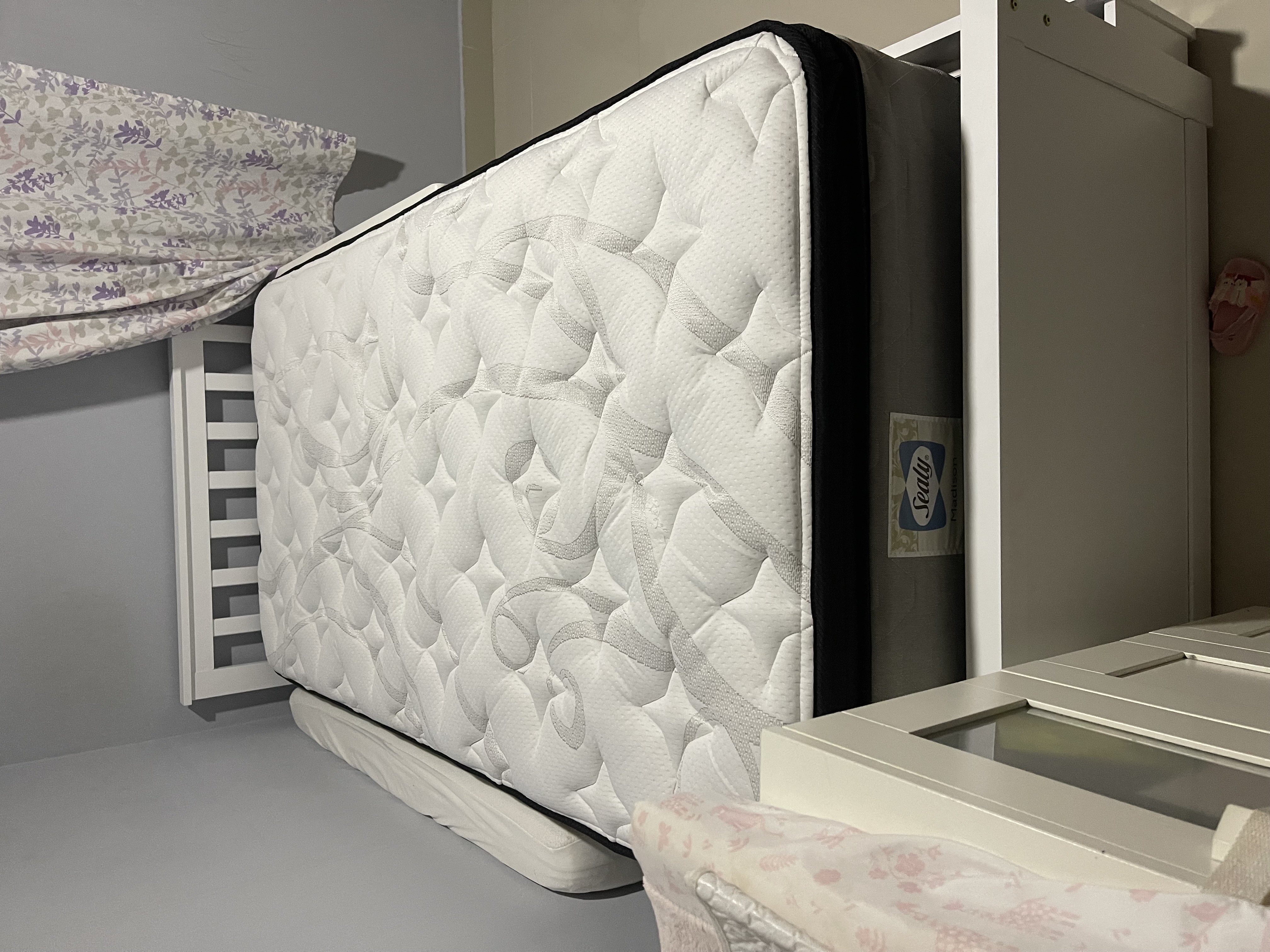 muebles y colchones - venta colchón boxspring twin nuevo sealy 1