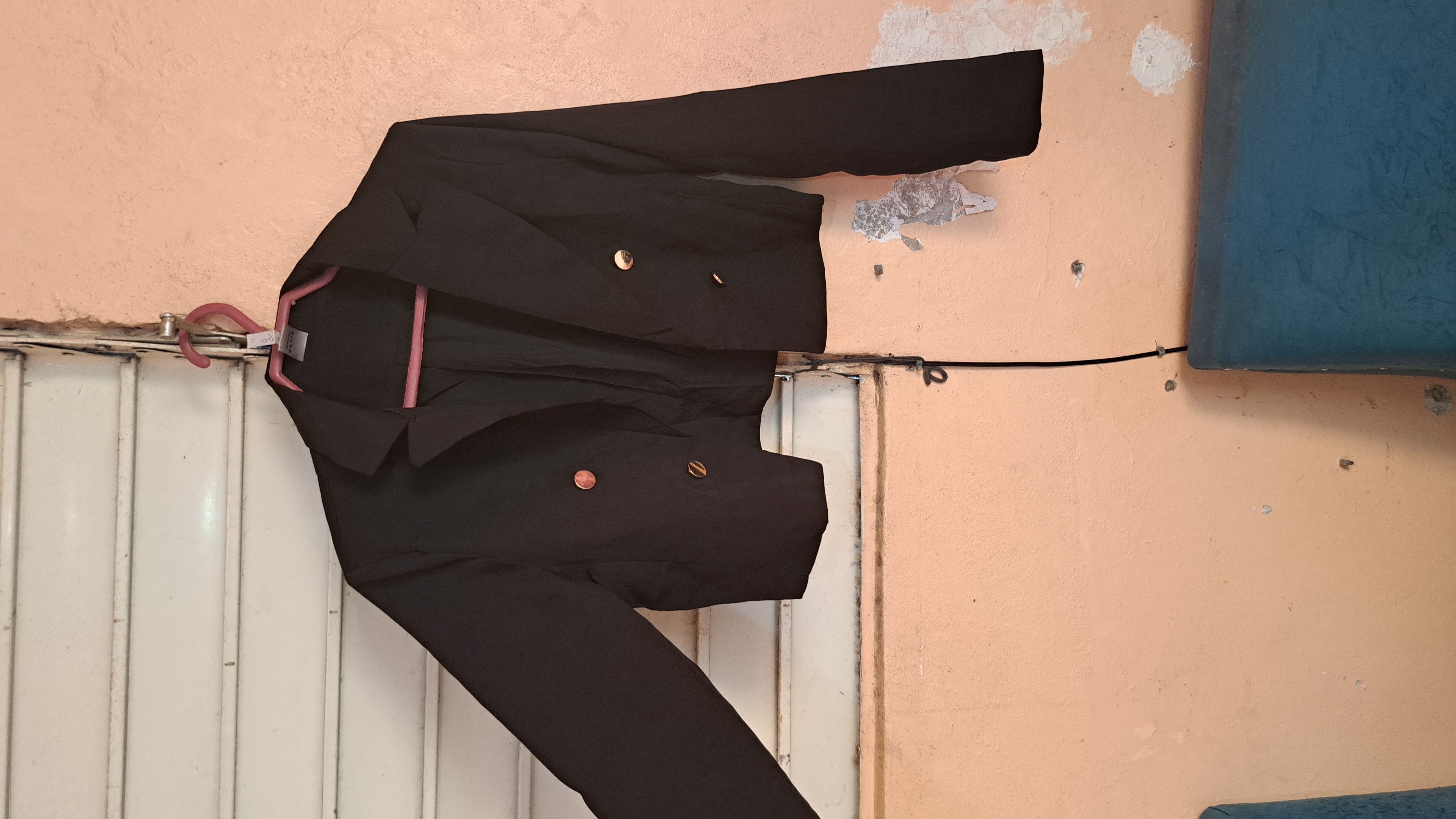 ropa para mujer - Chaqueta / Jacket Negro corto 1
