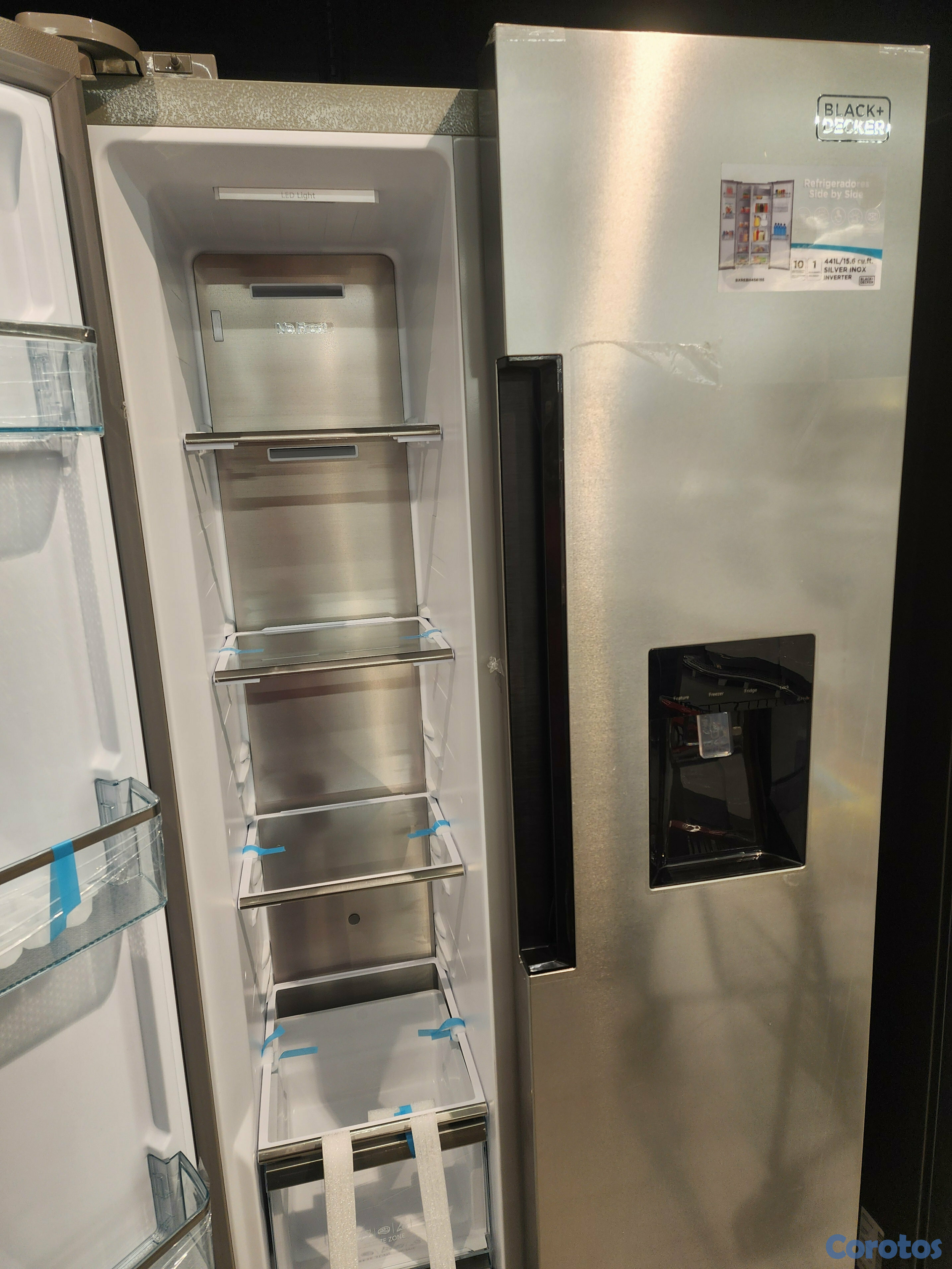 cocina - nevera blak deker tipo libro  3