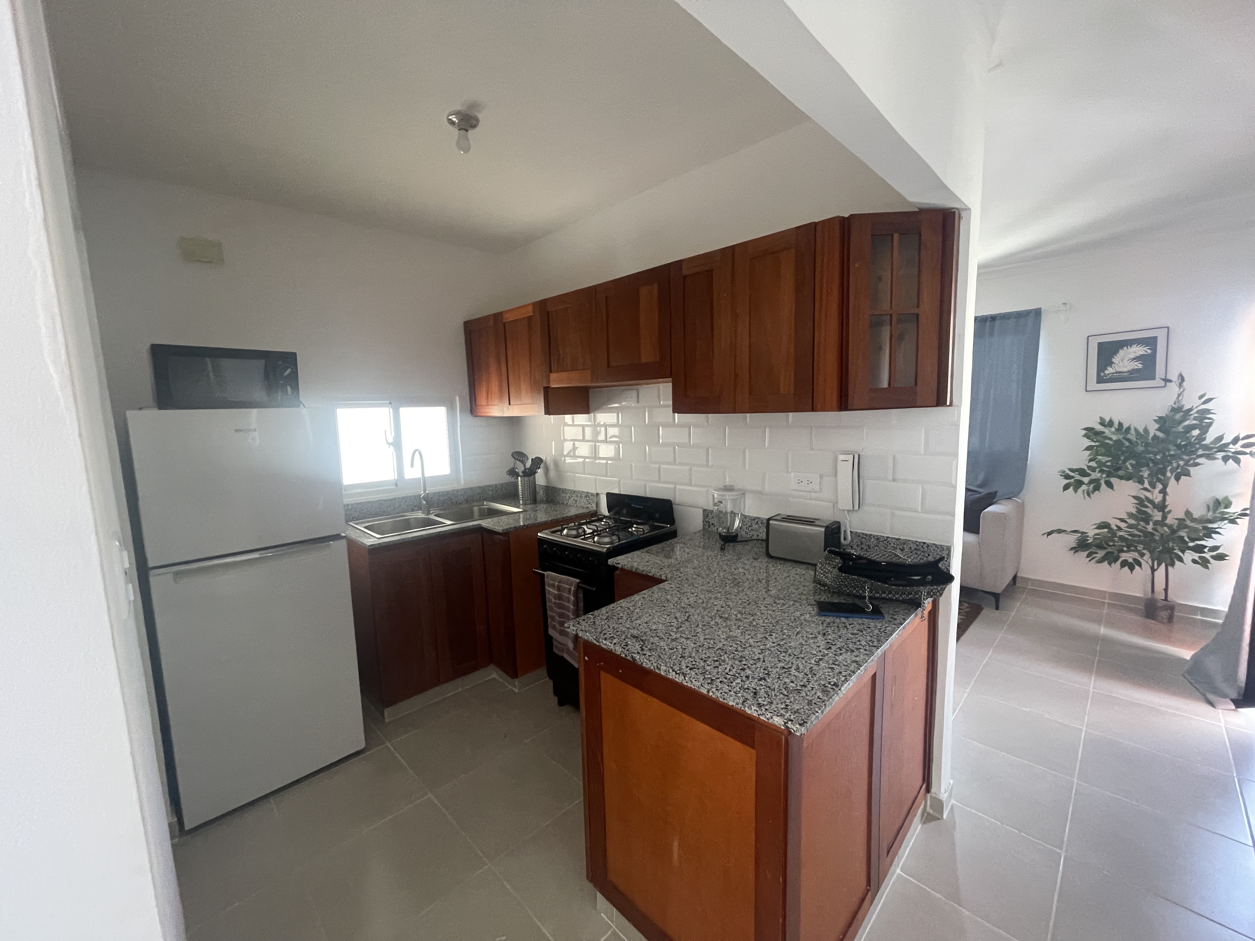apartamentos - Apartamento Amueblado en Santo Domingo Este  5