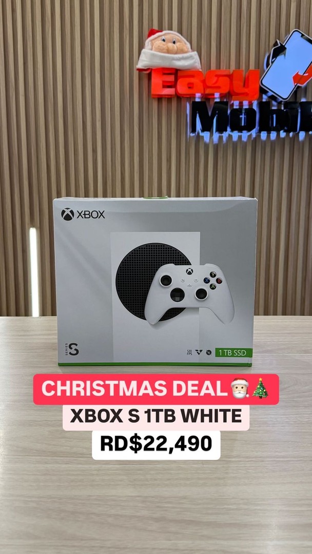 consolas y videojuegos - XBOX SERIE S 1TB BLANCO SELLADO  1