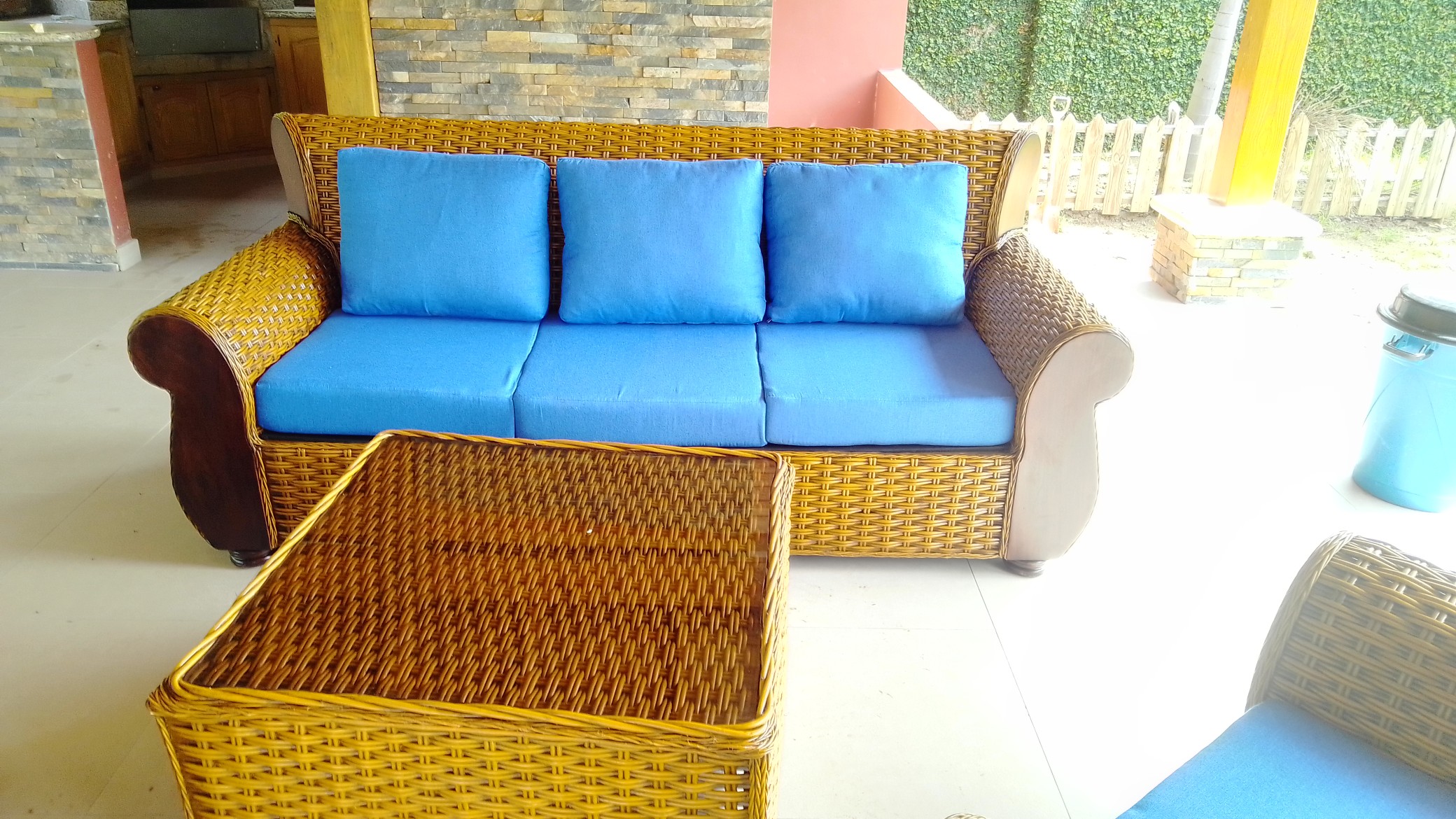 muebles y colchones - Muebles en mimbre rratán 4