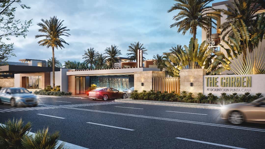 casas vacacionales y villas - Venta de villas de lujo con piscina  en Downtown punta cana zona turística  4