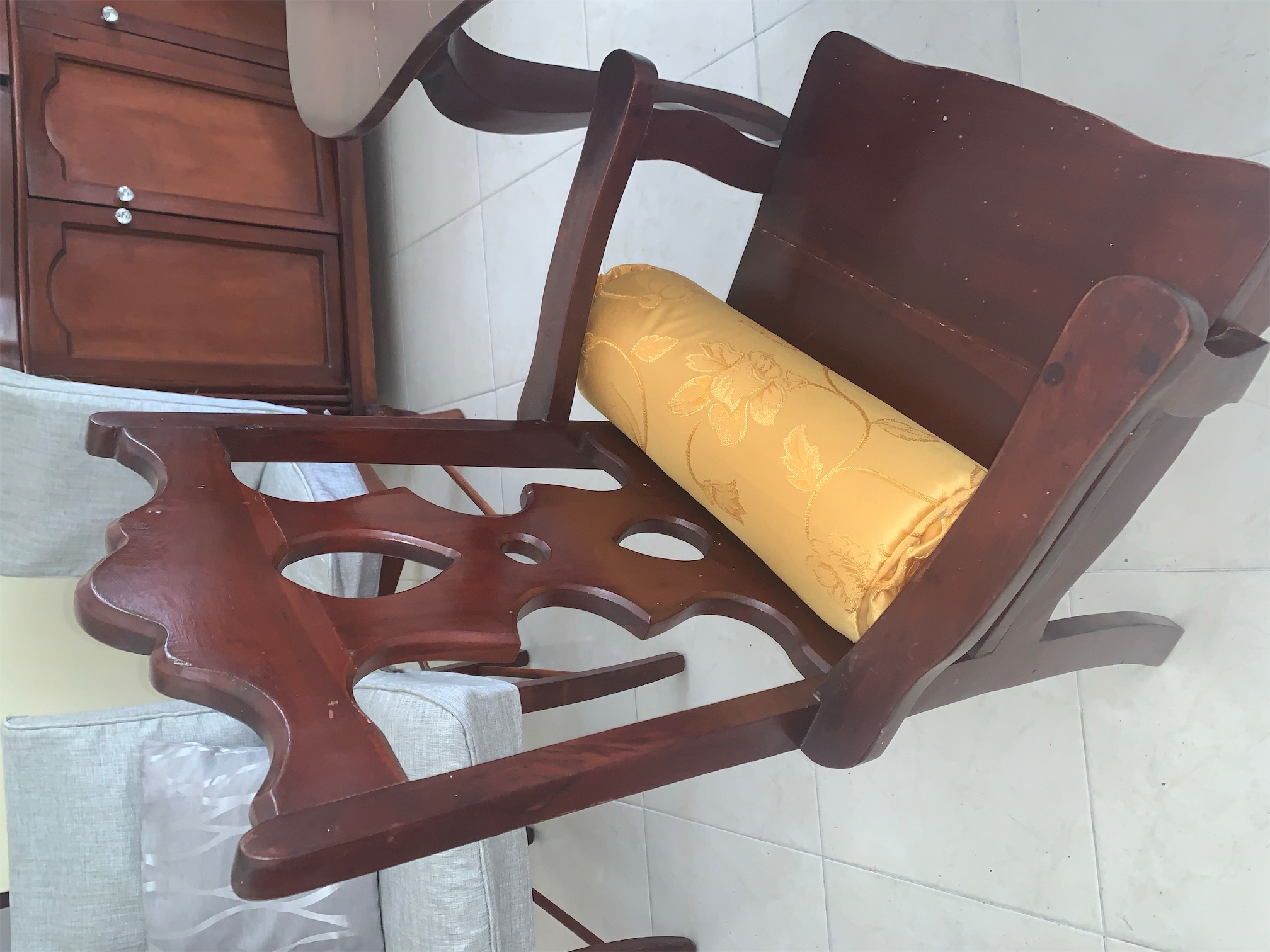muebles y colchones - Comedor CAOBA ORIGINAL 6