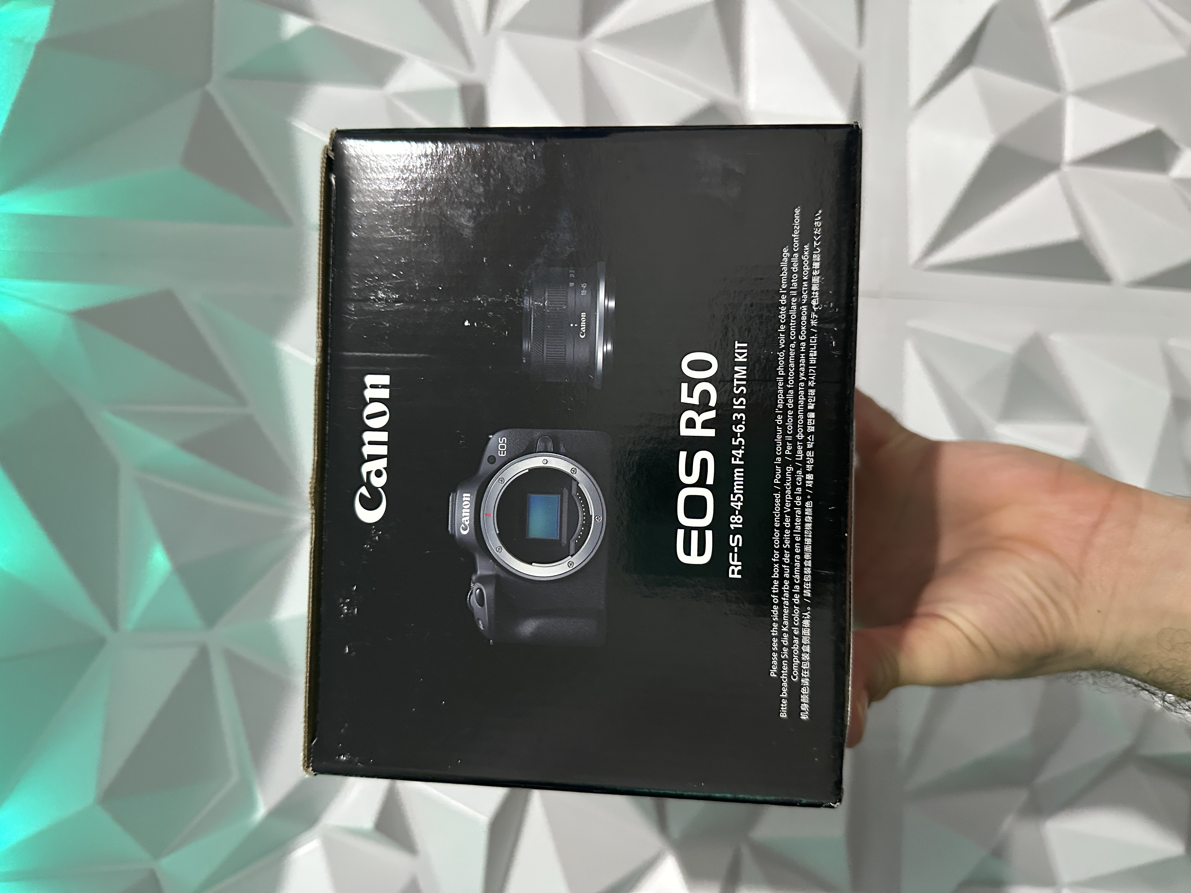 camaras y audio - Canon R50 + RF 50mm + RF 18mm + Memoria 4K Nueva