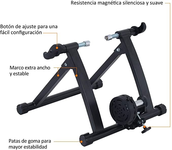 bicicletas y accesorios - ROLO para bicicleta RODILLO MAGNÉTICO DE ENTRENAMIENTO bici estacionaria 5