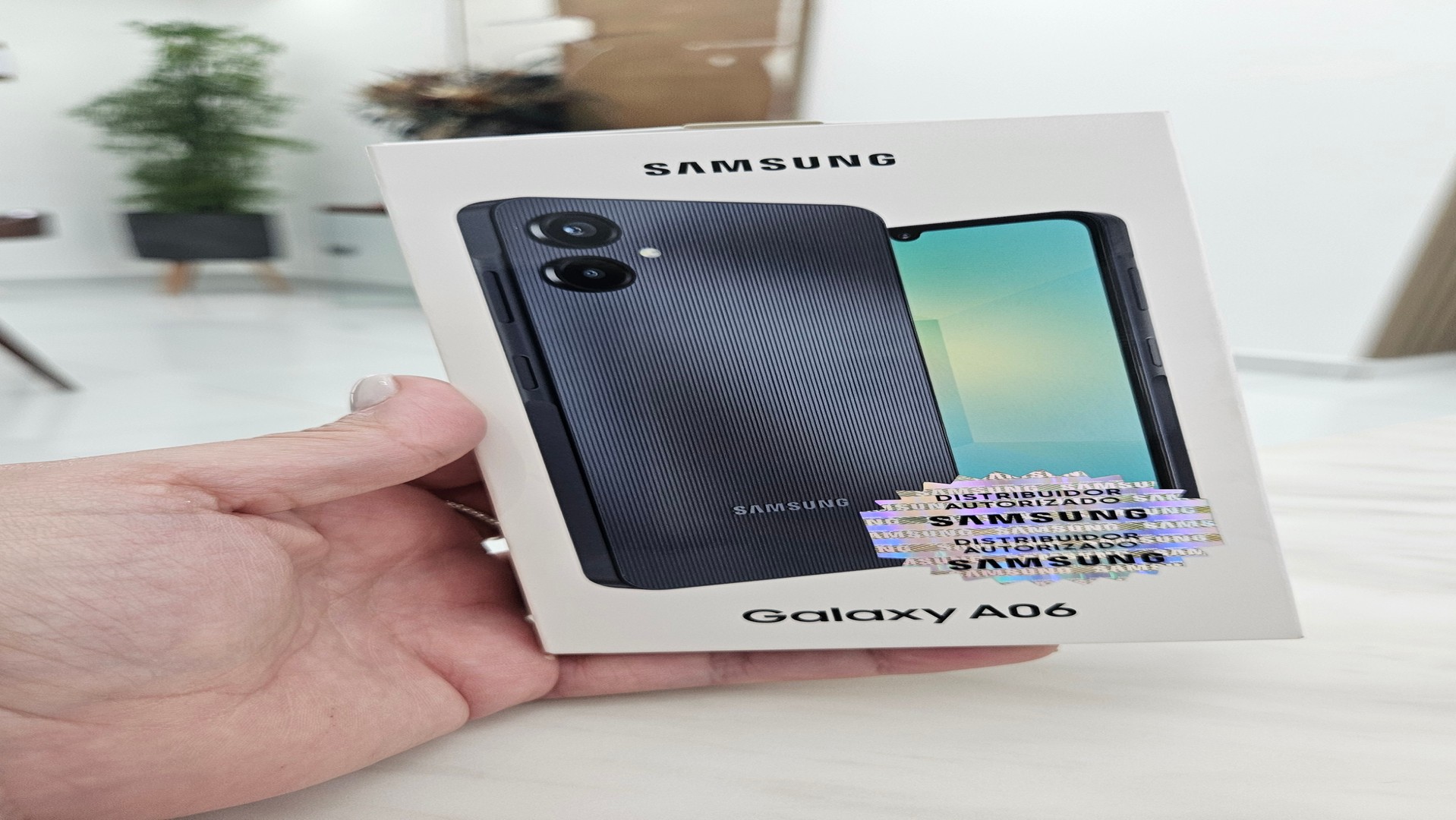 celulares y tabletas - Samsung A06 nuevo en su caja 1
