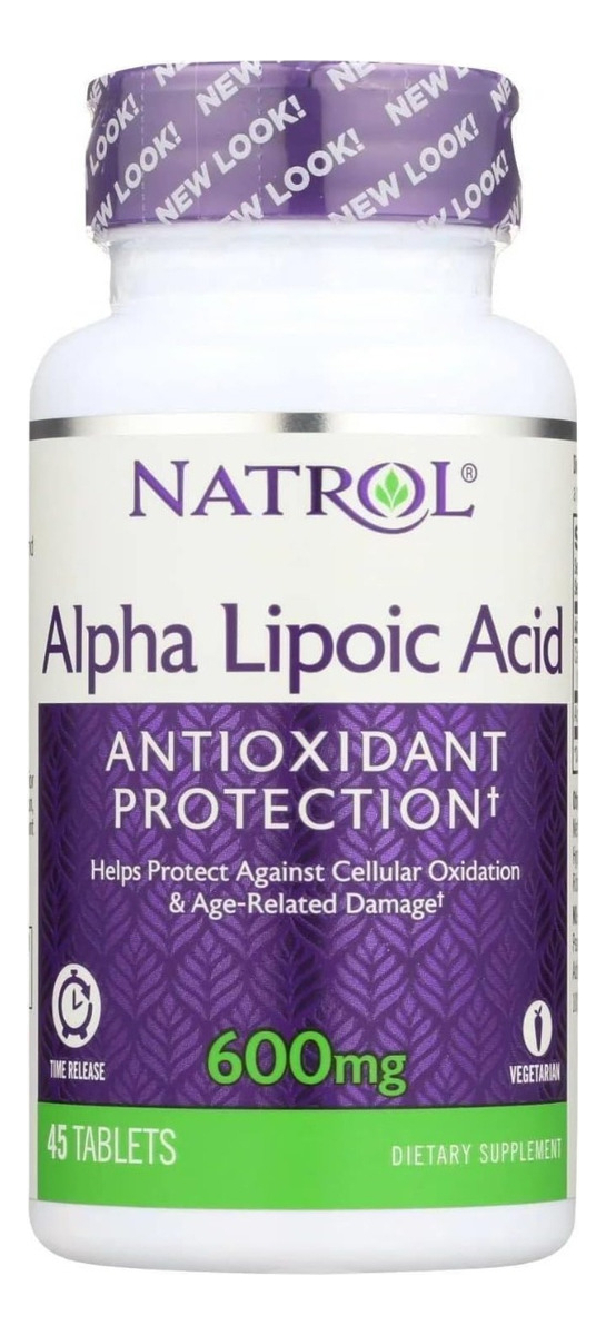 Salud y Equipamiento Médico - Natrol Alpha Lipoic Acid 45 tabletas 0