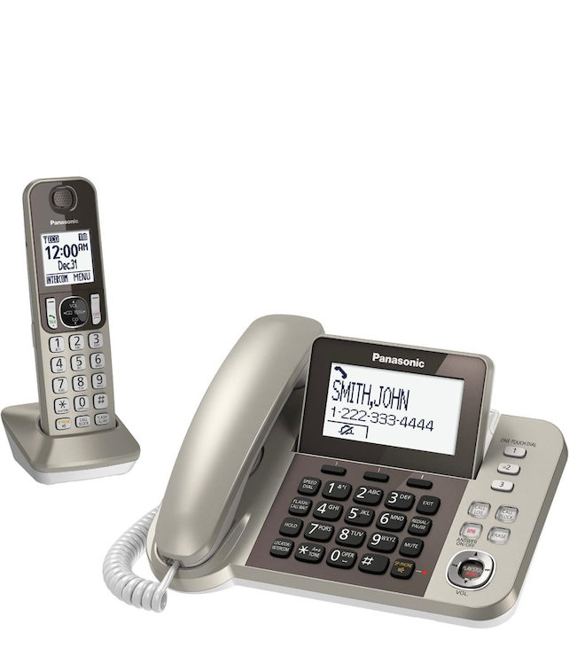 celulares y tabletas - Panasonic KXTGF350N Dect 1-Handset teléfono fijo 3