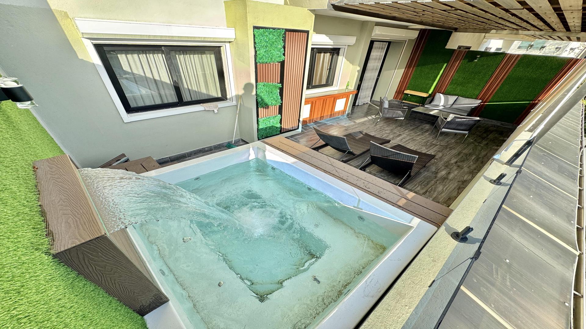 apartamentos - Apartamento Amuebmado en El Millón, 2da con Terraza 3